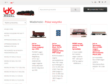 Tablet Screenshot of lokomodel.pl